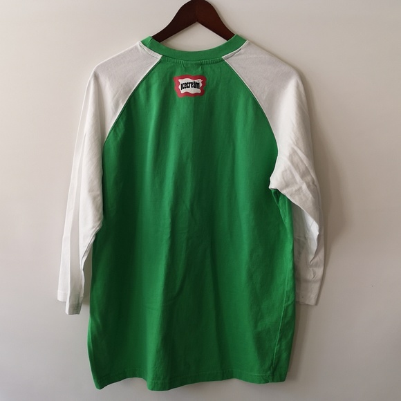 Men's Large NWOT Icecream Billionaire Boys Club Jersey 3/4 Sleeve with Graphic - Picture 5 of 5